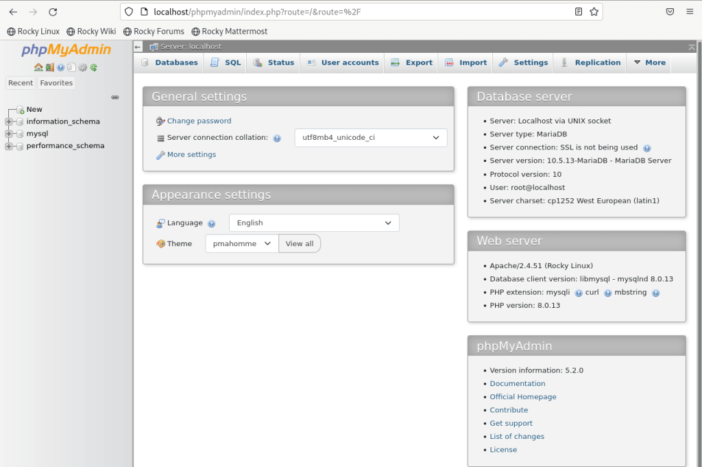 How To Install phpMyAdmin on Rocky Linux 9/AlmaLinux 9